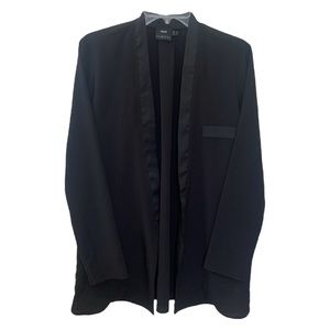 Asos Maternity Open Front Long Line Lightweight Drapey Blazer Women’s Size 8